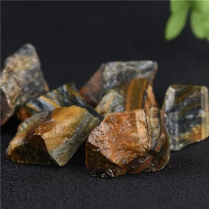 Wholesale Natural Tiger‘s Eye Quartz Raw Rough Stone Mine Crystal Original Rock Mineral Specimen Healing Reiki Repair Home Decor
